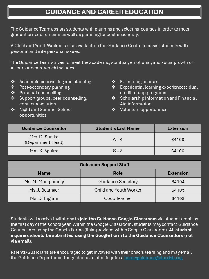 Guidance and career education poster